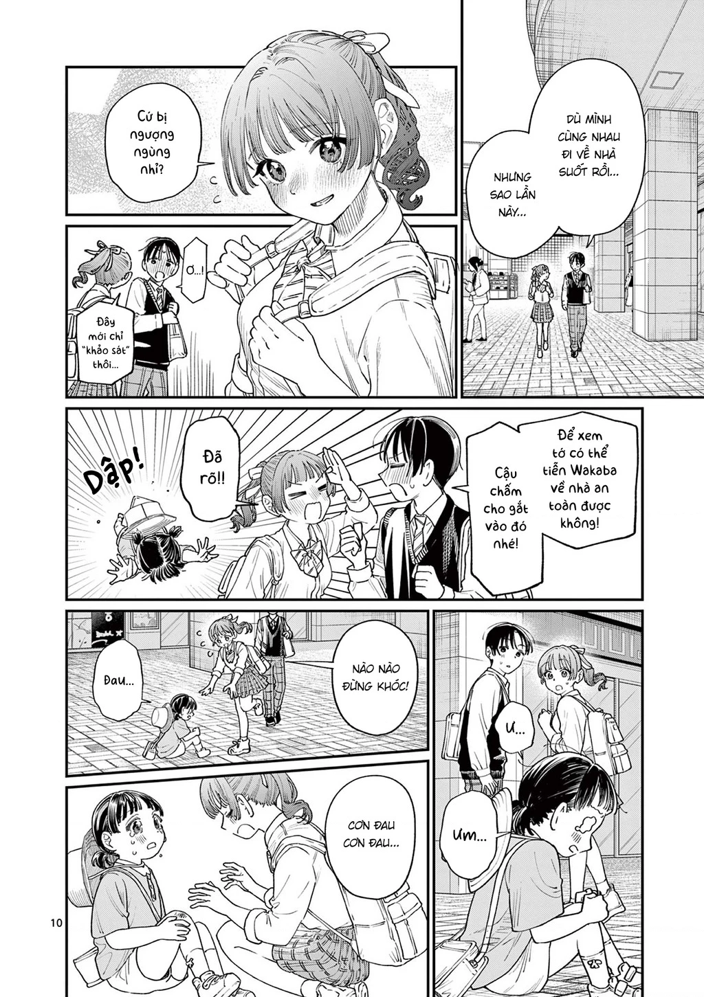 Tình Yêu Màu Lam Nhà Wakaba Chapter 17 - Trang 2