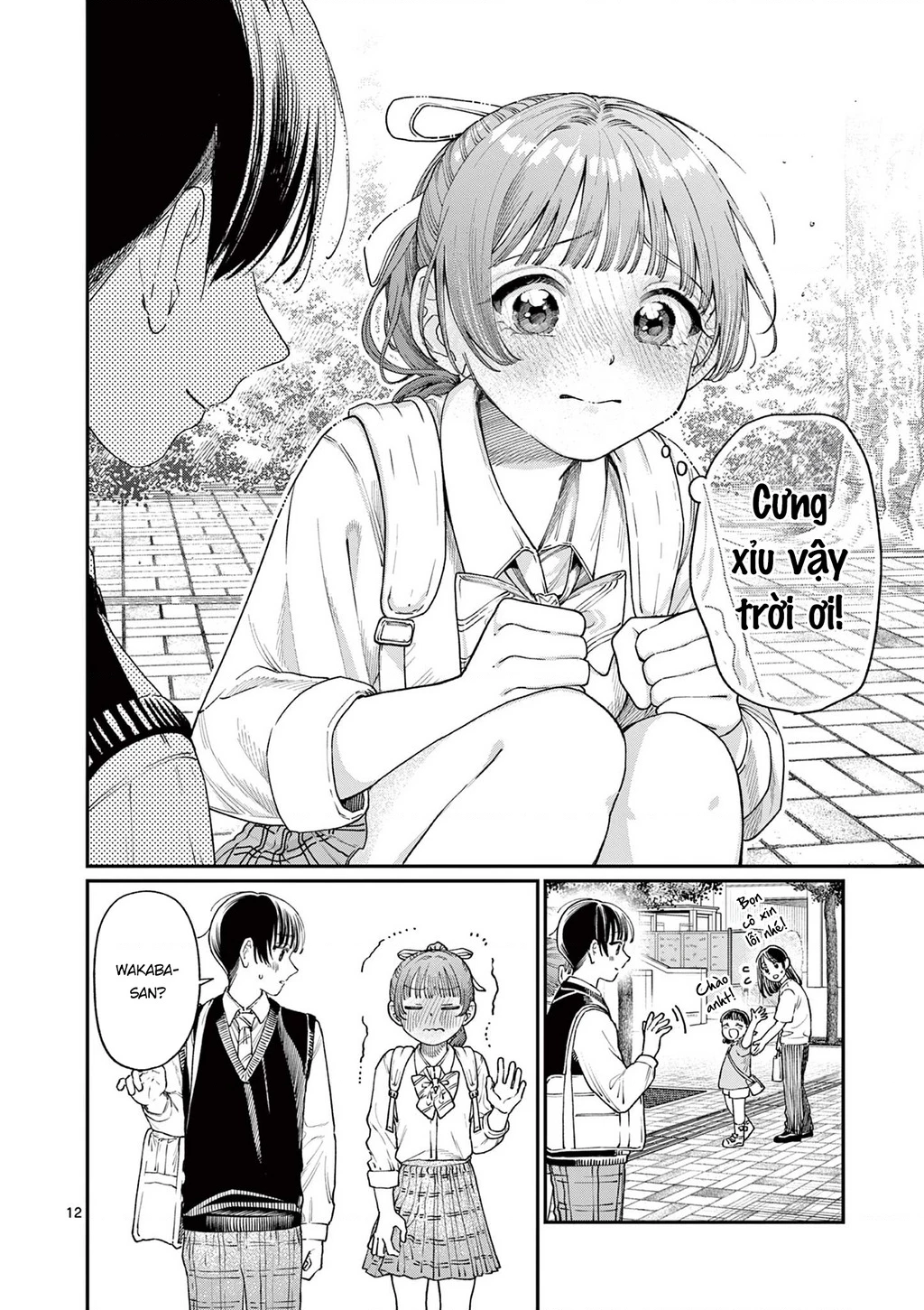 Tình Yêu Màu Lam Nhà Wakaba Chapter 17 - Trang 2