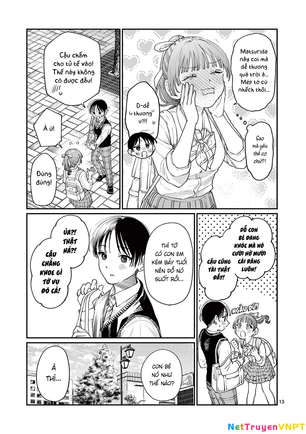 Tình Yêu Màu Lam Nhà Wakaba Chapter 17 - Trang 2