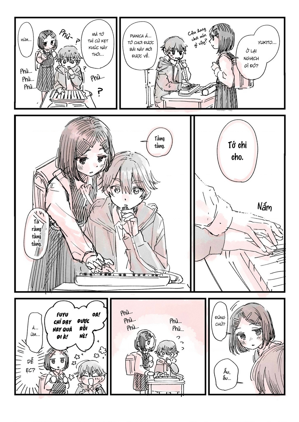 Tình Yêu Màu Lam Nhà Wakaba Chapter 17.1 - Trang 2