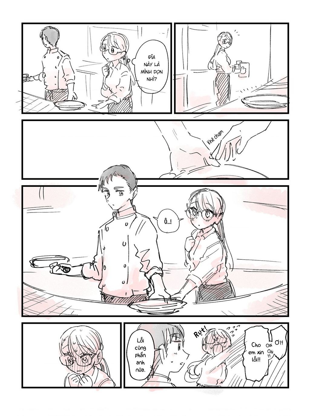 Tình Yêu Màu Lam Nhà Wakaba Chapter 17.1 - Trang 2