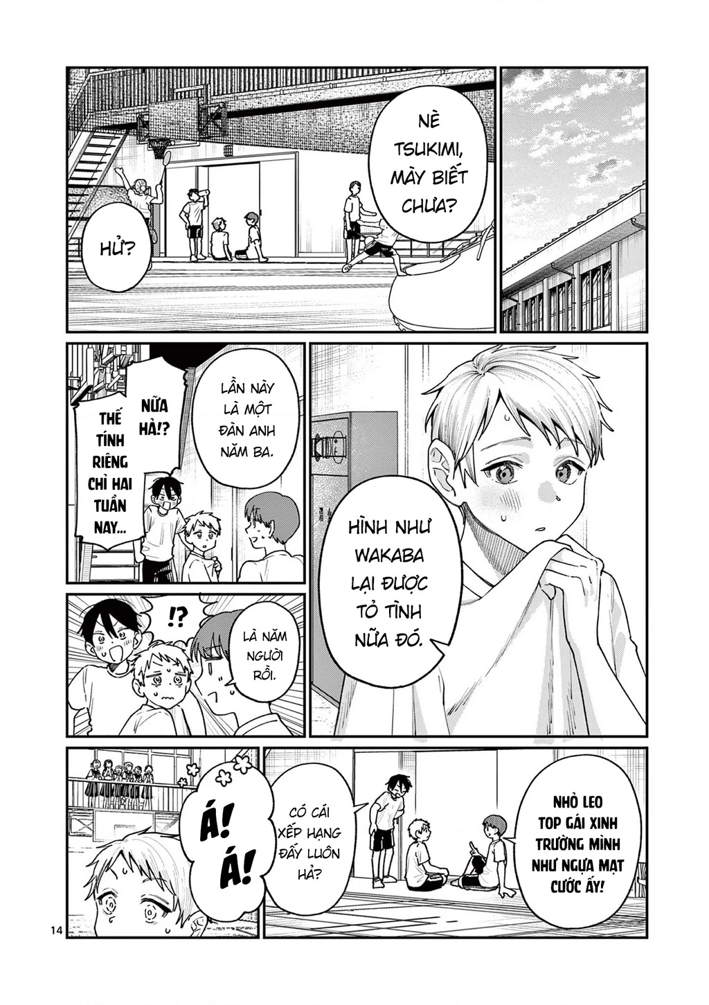 Tình Yêu Màu Lam Nhà Wakaba Chapter 26 - Trang 2