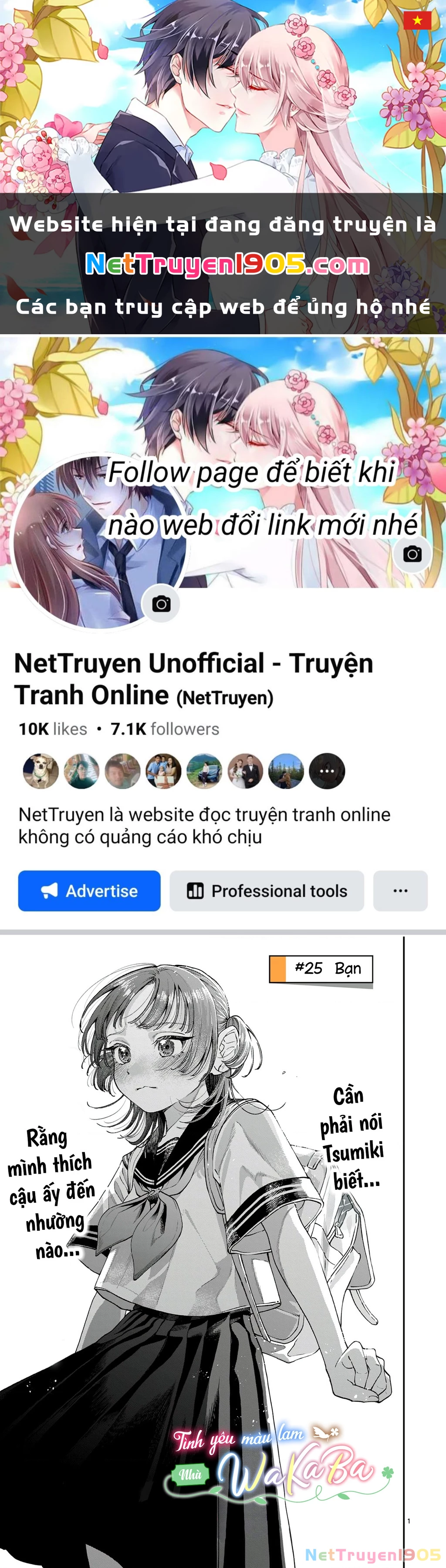 Tình Yêu Màu Lam Nhà Wakaba Chapter 26 - Trang 2