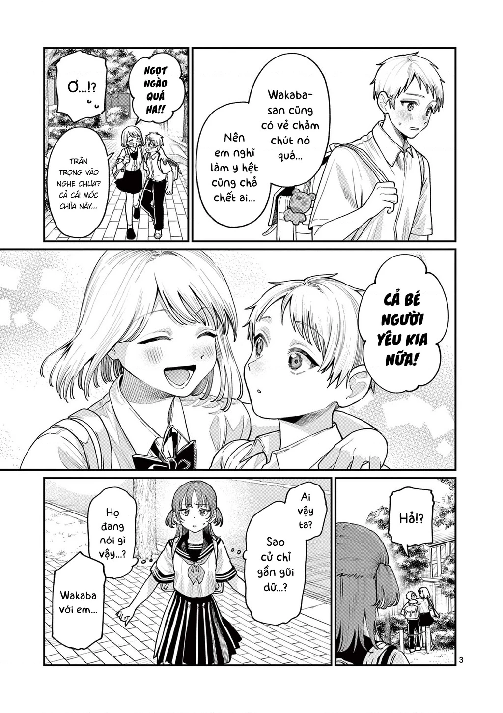 Tình Yêu Màu Lam Nhà Wakaba Chapter 26 - Trang 2