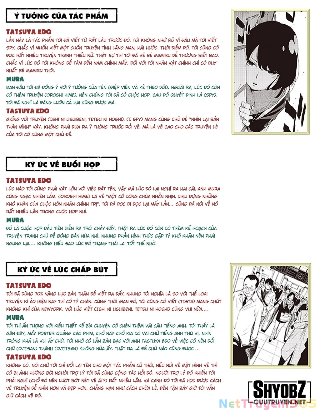 Gia Đình Điệp Viên Chapter 57.5 - Trang 2