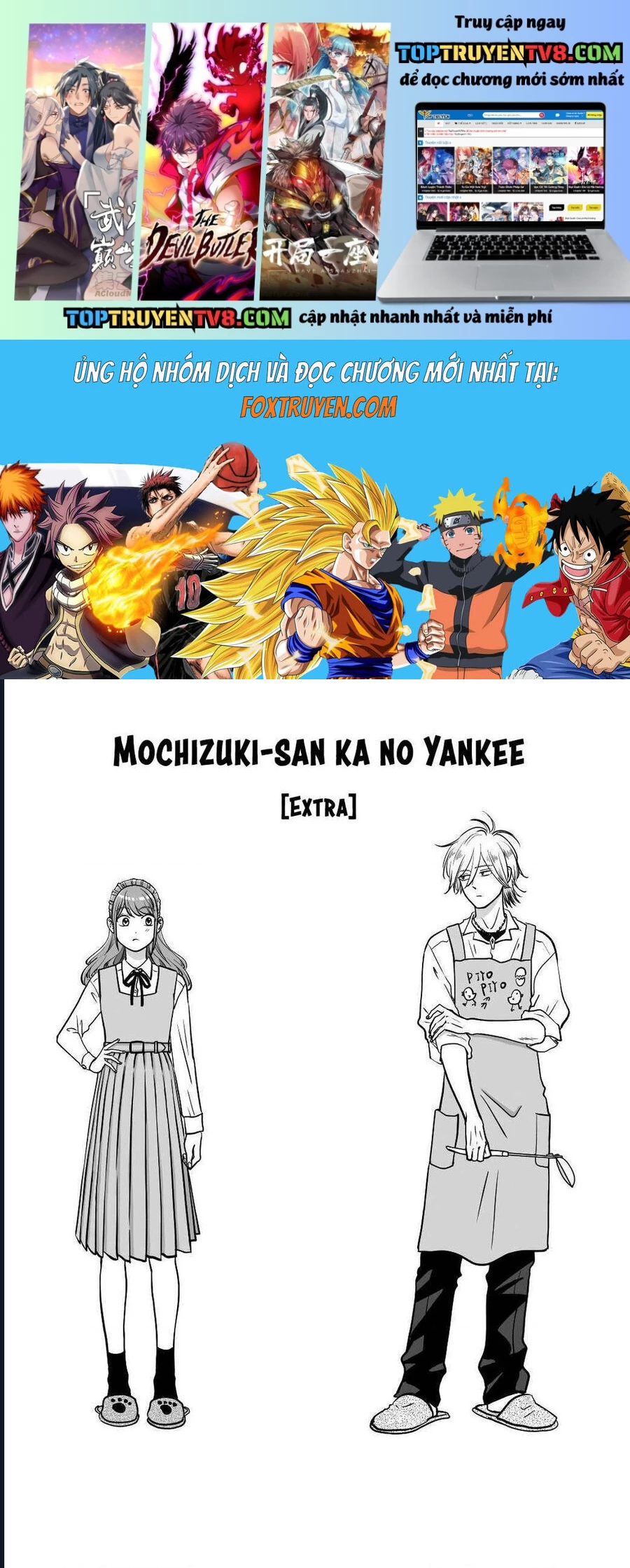 Mochizuki-Sanchi No Yankee Chapter 19.1 - Trang 2