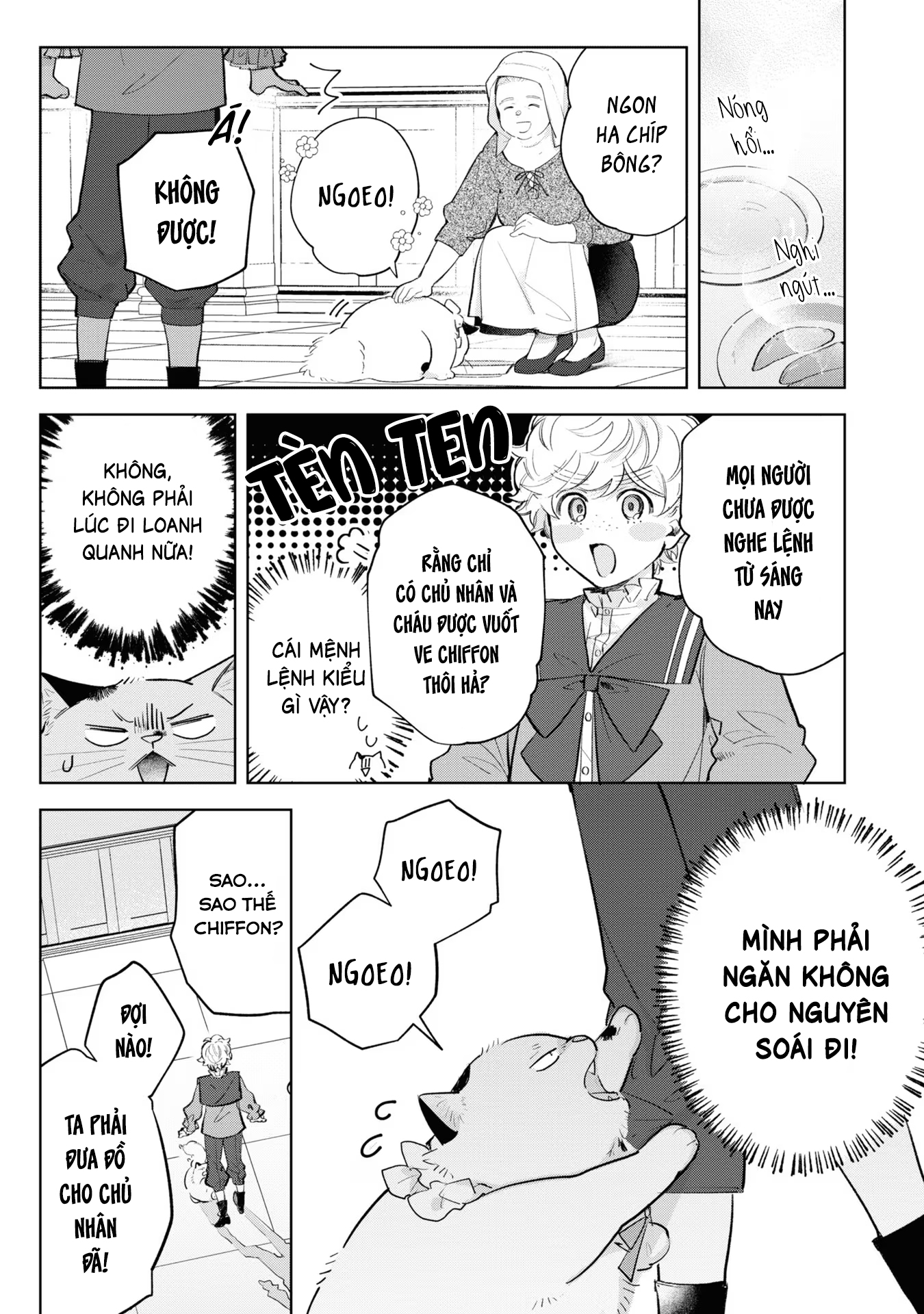 Tiểu Thư Nhút Nhát Hóa Mèo, Lúc Suýt Chết Thì Được Công Tước Cứu Chapter 10 - Trang 2