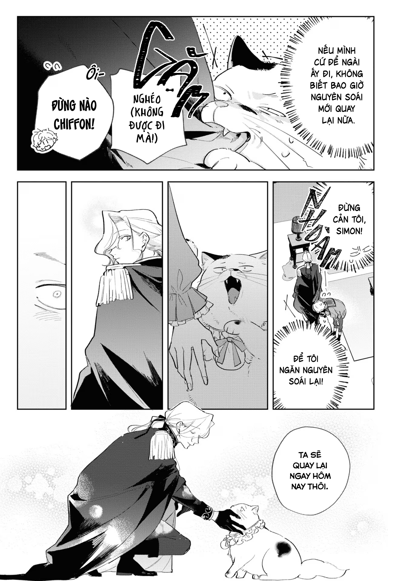 Tiểu Thư Nhút Nhát Hóa Mèo, Lúc Suýt Chết Thì Được Công Tước Cứu Chapter 10 - Trang 2