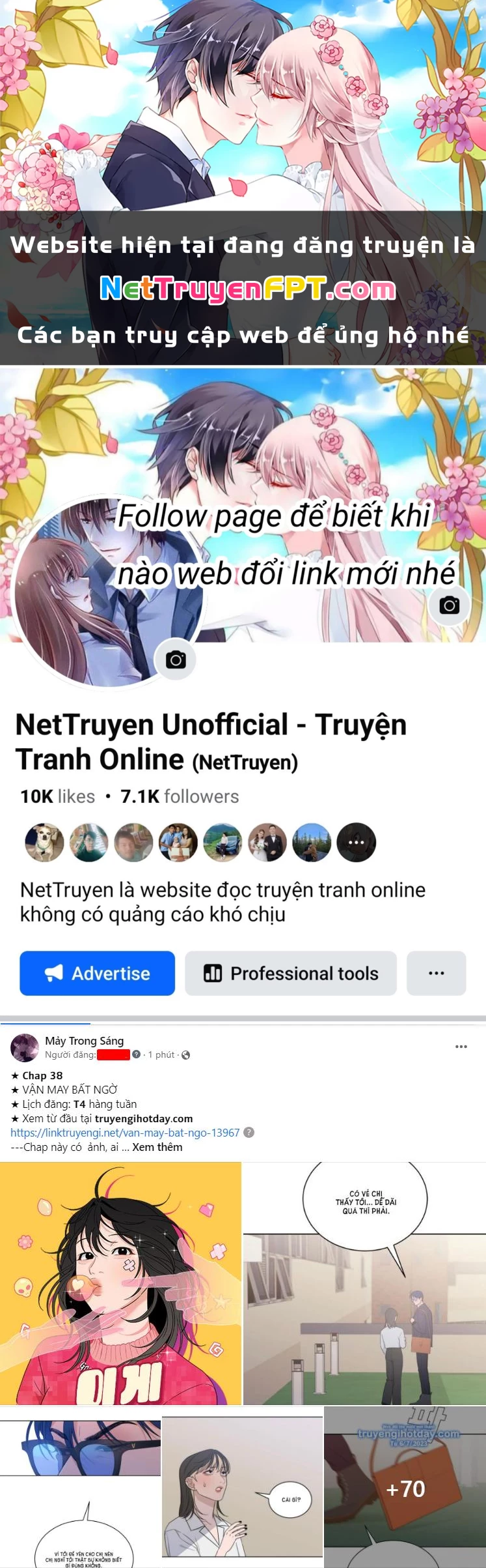 Vận May Bất Ngờ Chapter 38.1 - Trang 2