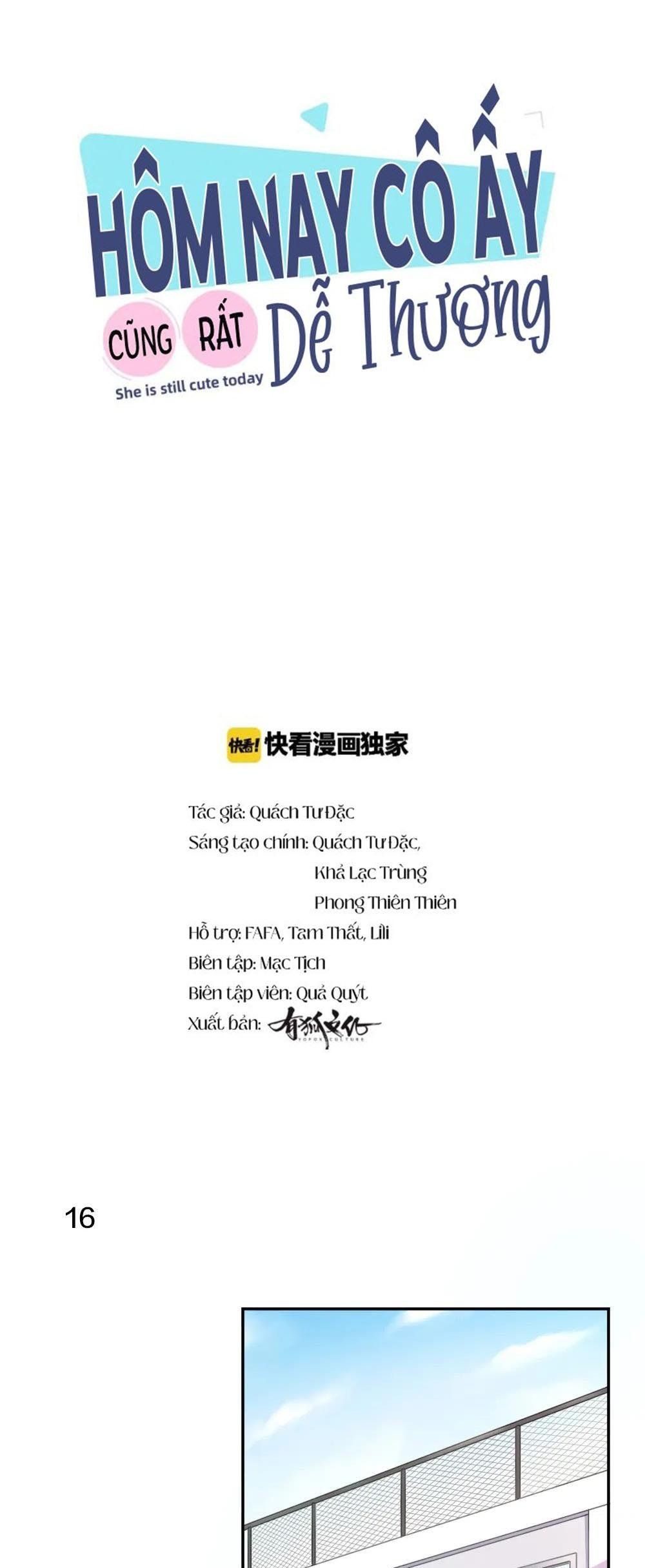 Hôm Nay Cô Ấy Cũng Rất Dễ Thương Chapter 6 - Trang 2