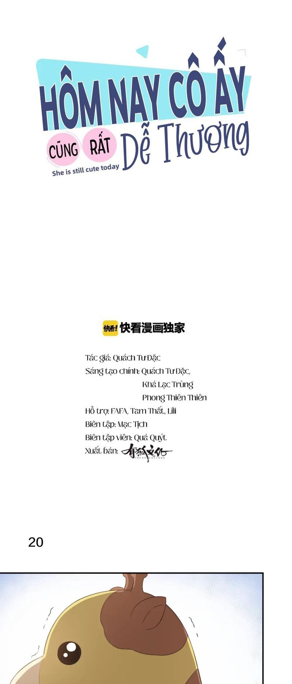 Hôm Nay Cô Ấy Cũng Rất Dễ Thương Chapter 7 - Trang 2