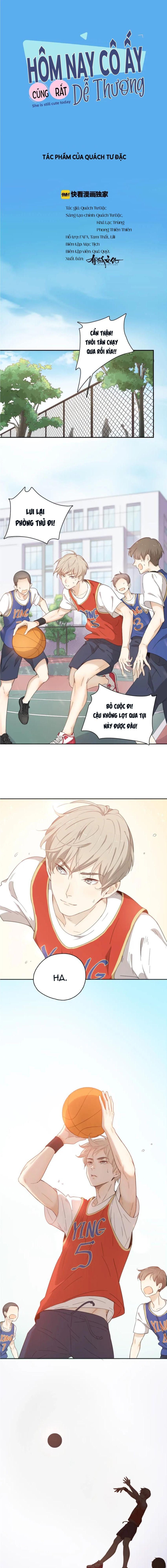 Hôm Nay Cô Ấy Cũng Rất Dễ Thương Chapter 9.1 - Trang 2