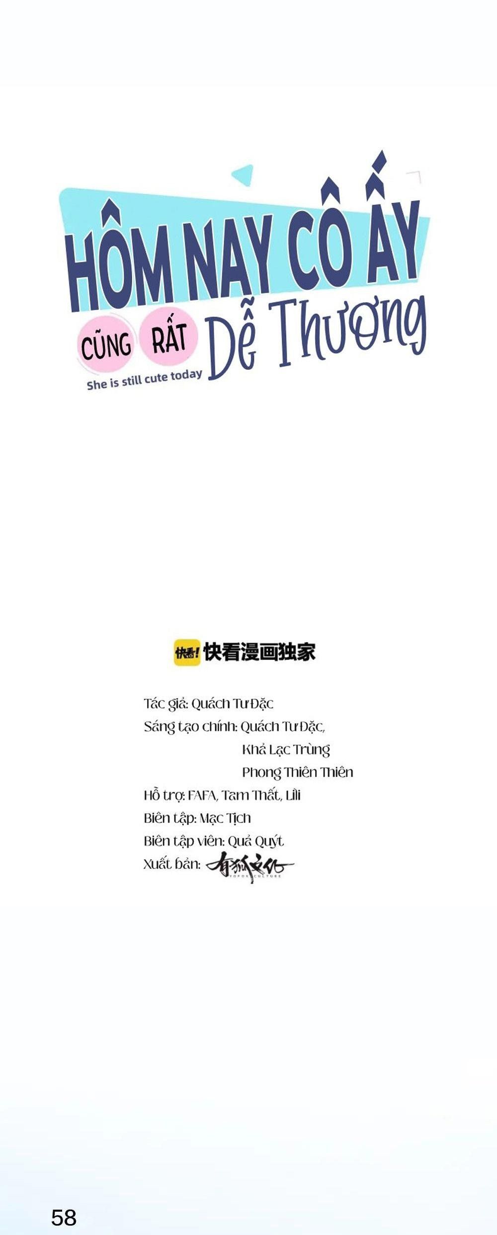 Hôm Nay Cô Ấy Cũng Rất Dễ Thương Chapter 17 - Trang 2