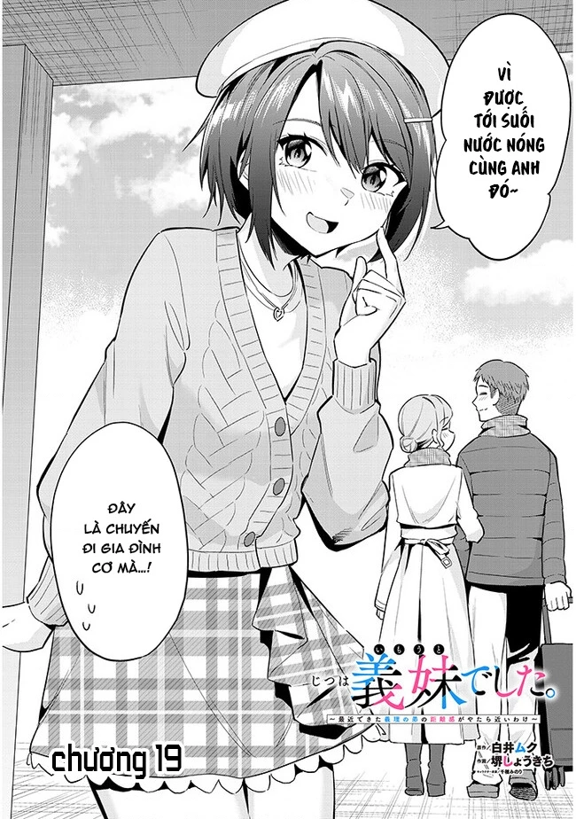 She Was Actually My Stepsister ~Recently, The Sense Of Distance Between Me And My New Stepbrother Is Incredibly Close~ Chapter 19 - Trang 2