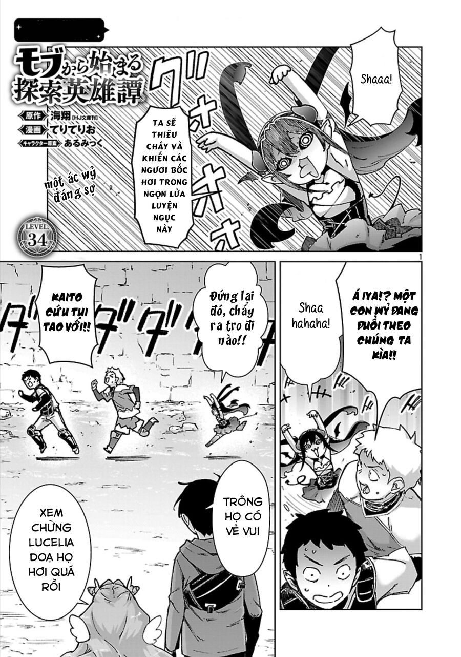 Mobu Kara Hajimaru Tansaku Eiyuutan Chapter 34 - Trang 2