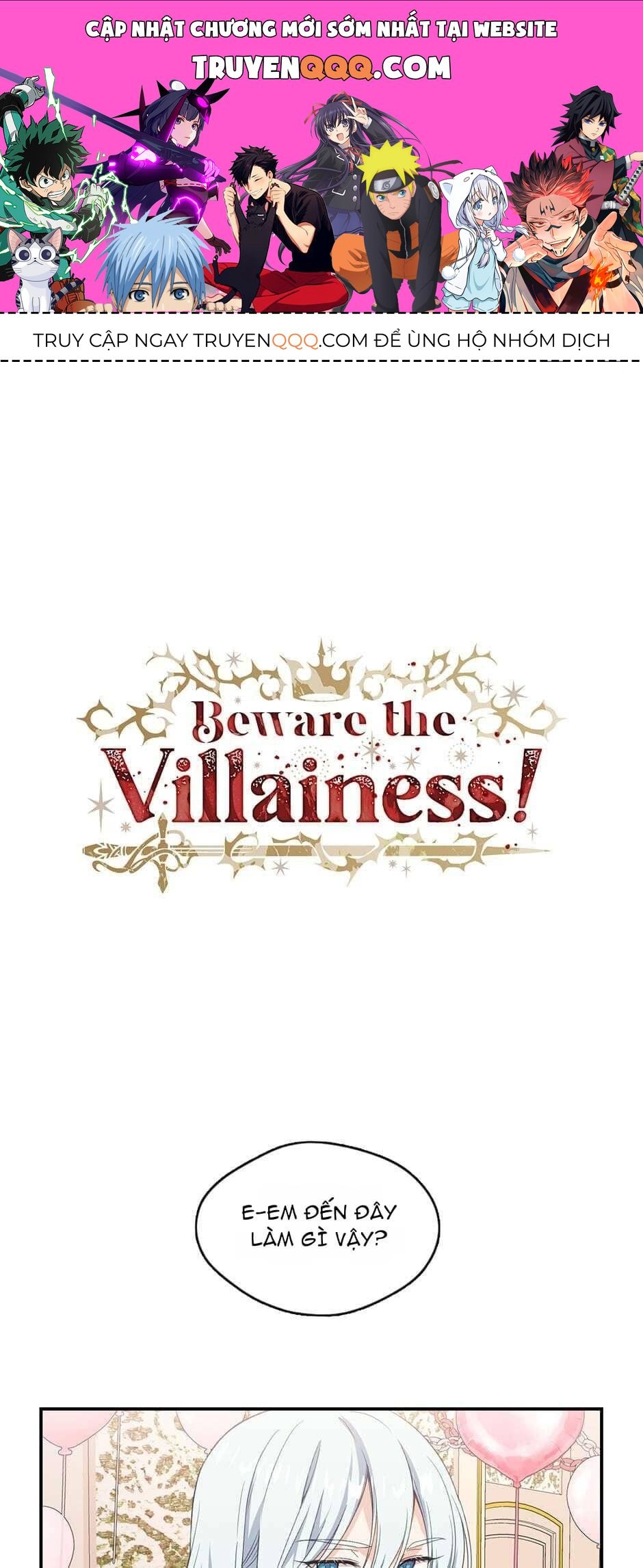 Hãy Cẩn Thận Với Kẻ Phản Diện! Chapter 9 - Trang 2