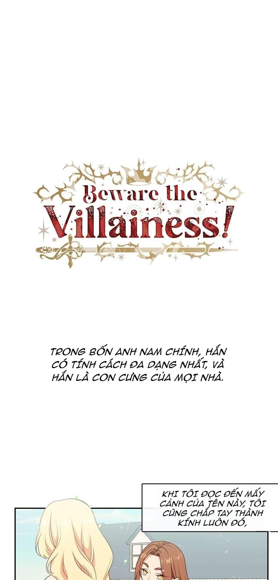 Hãy Cẩn Thận Với Kẻ Phản Diện! Chapter 28 - Trang 2