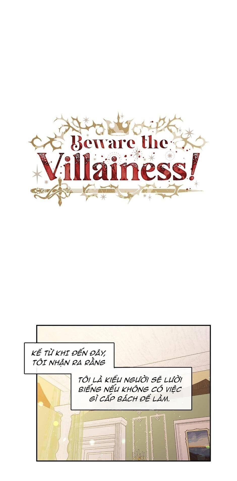Hãy Cẩn Thận Với Kẻ Phản Diện! Chapter 33 - Trang 2