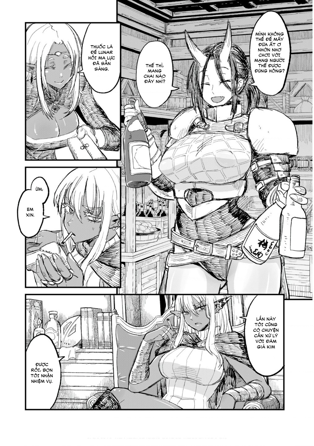 Rượu Chè & Thuốc Lá Làm Thuê Hầm Ngục Chapter 10 - Trang 2