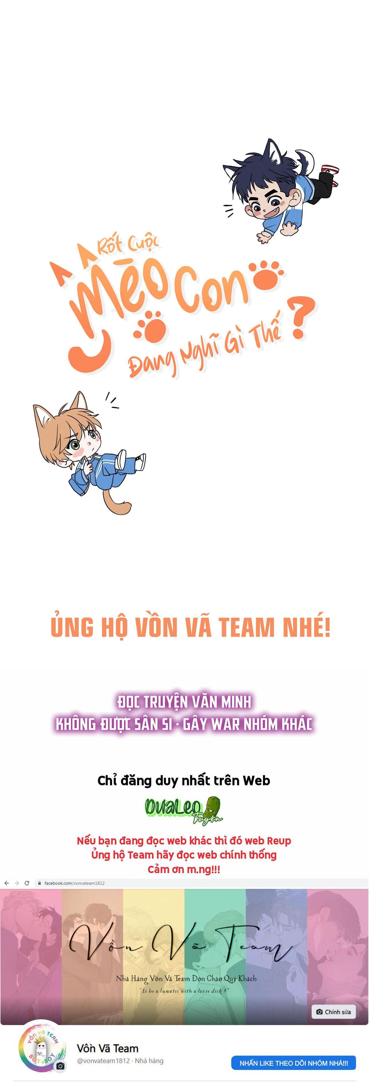 Rốt Cuộc Mèo Con Đang Nghĩ Gì Thế? Chapter 6 - Trang 2