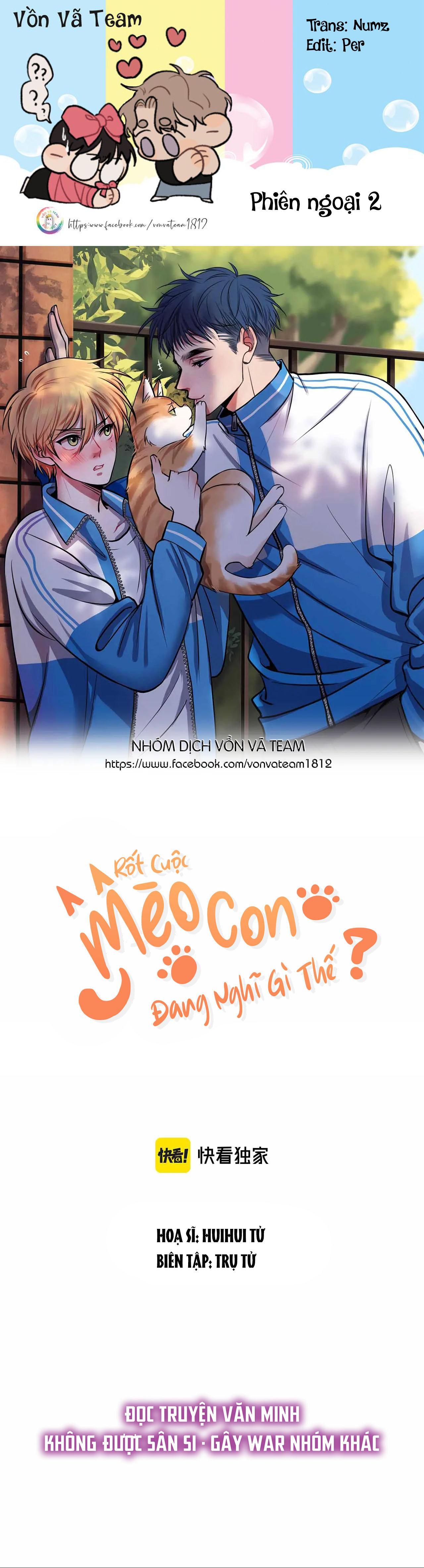 Rốt Cuộc Mèo Con Đang Nghĩ Gì Thế? Chapter 14.1 - Trang 2