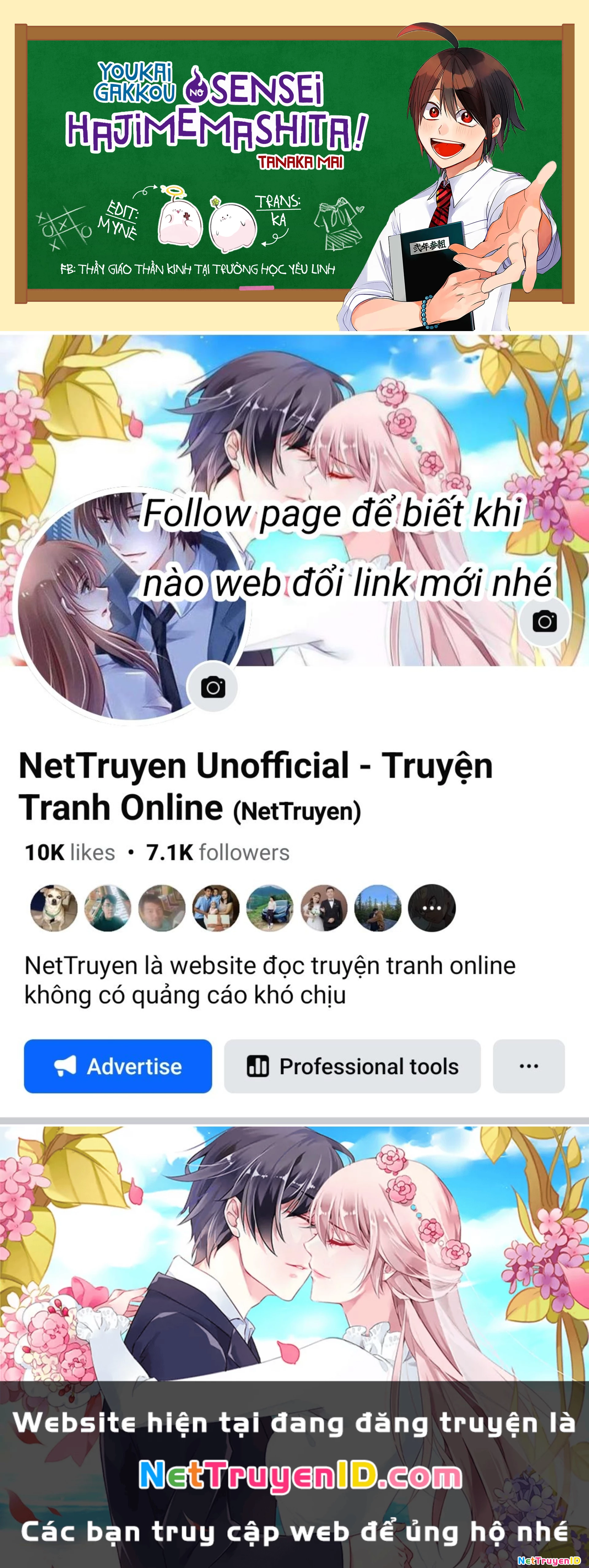 Youkai Gakkou No Sensei Hajimemashita! Chapter 34 - Trang 2