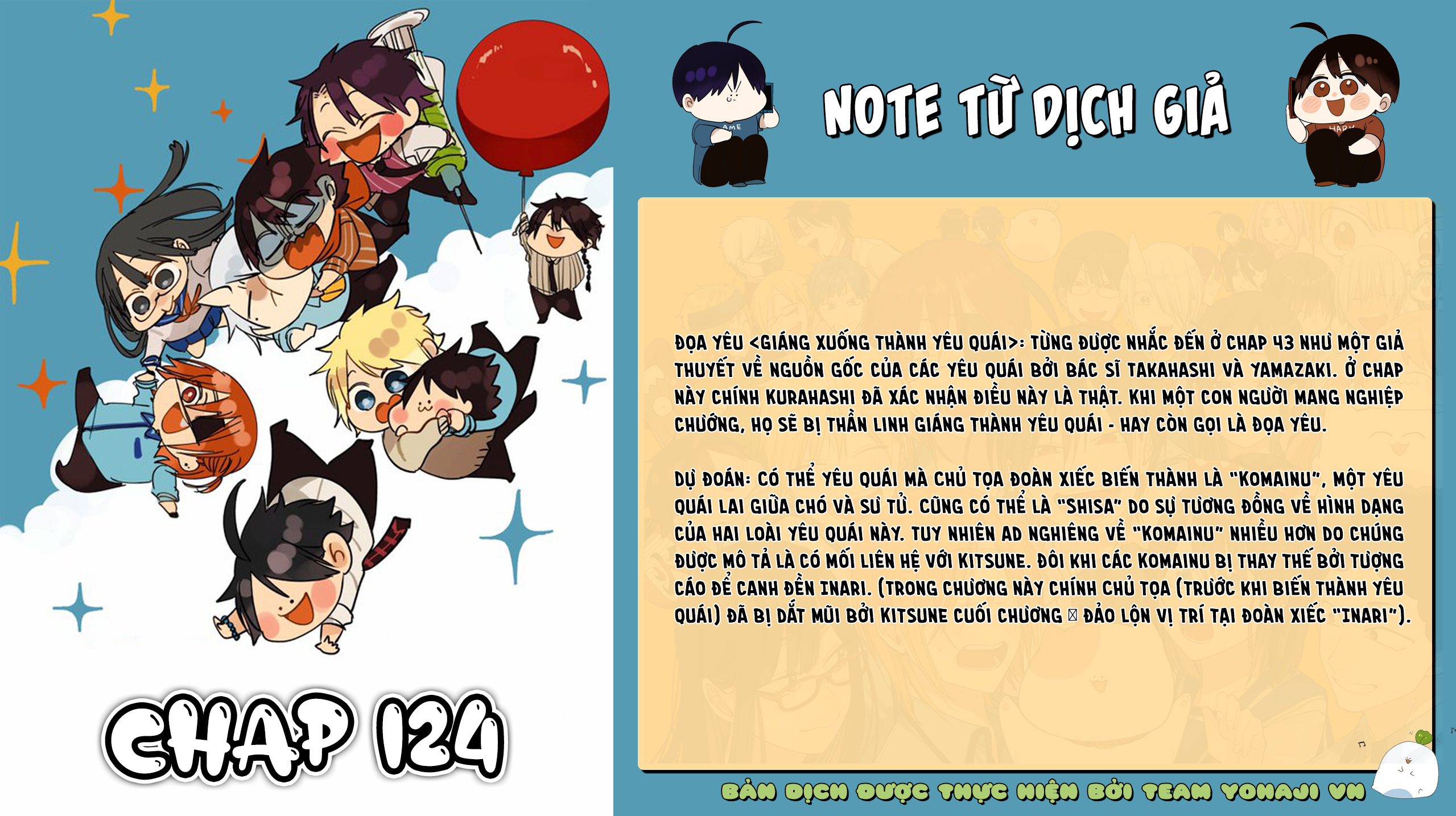 Youkai Gakkou No Sensei Hajimemashita! Chapter 124 - Trang 2