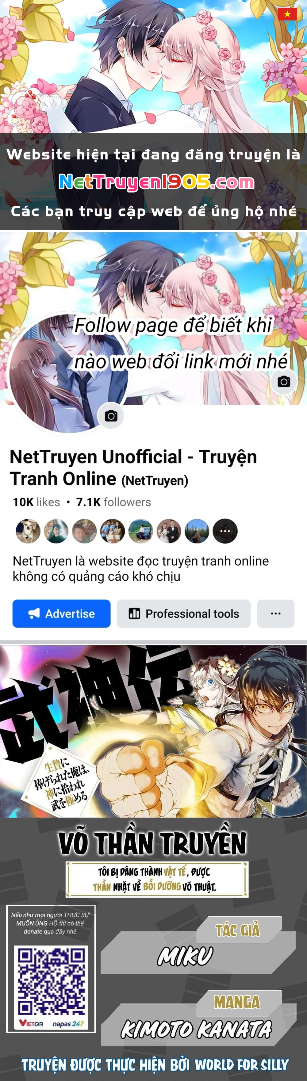 Võ Thần Truyền Chapter 7.1 - Trang 2