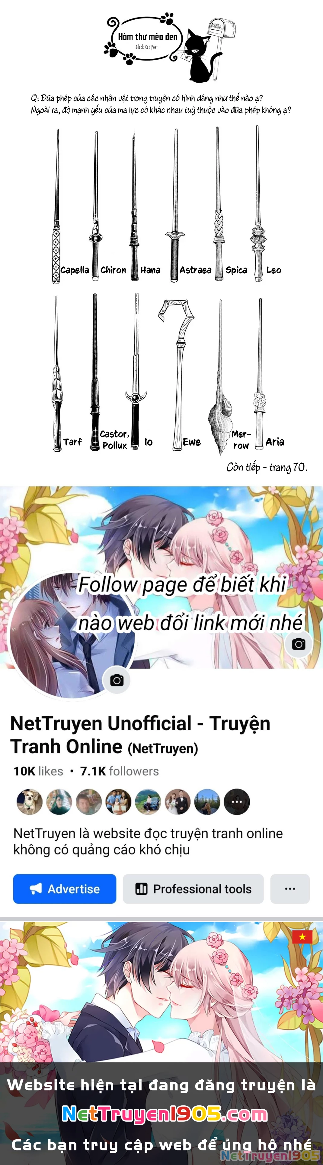 Hắc Miêu Và Lớp Học Phù Thủy Chapter 44 - Trang 2