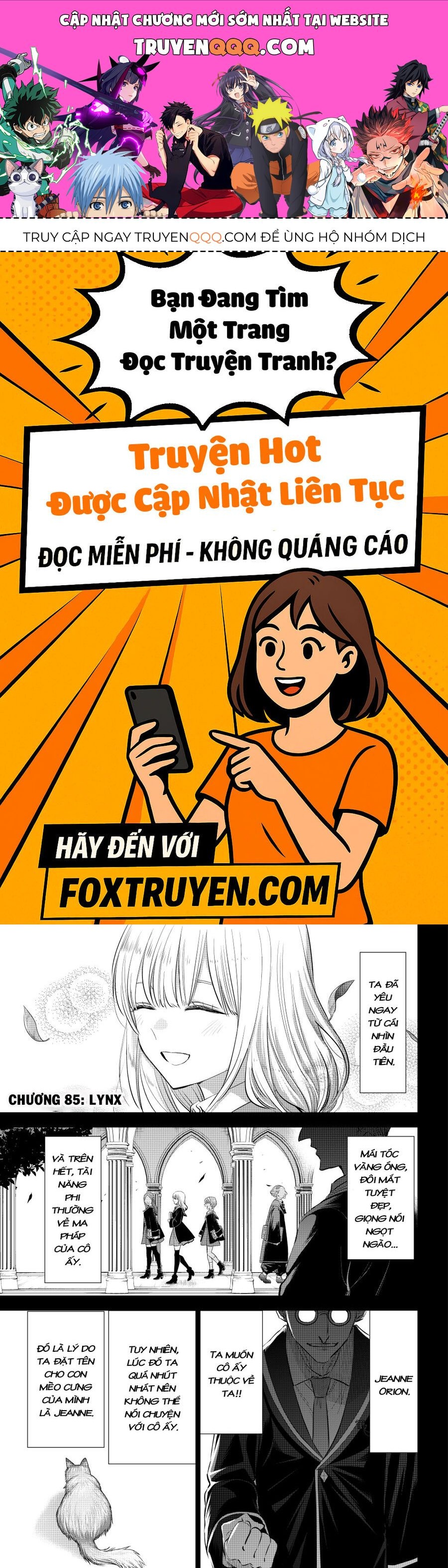 Hắc Miêu Và Lớp Học Phù Thủy Chapter 85 - Trang 2