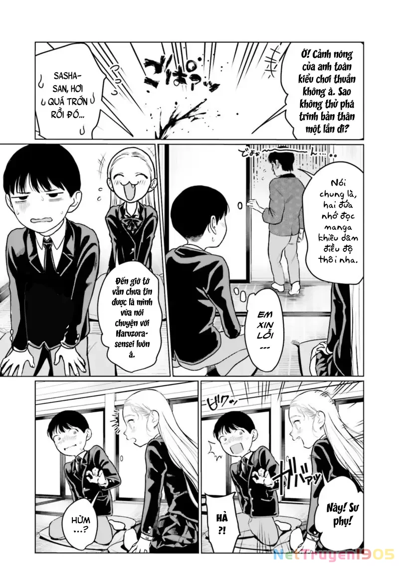 Bé Sơ Trung Sasha Và Thằng Bạn Otaku Cùng Lớp Chapter 22.75 - Trang 2