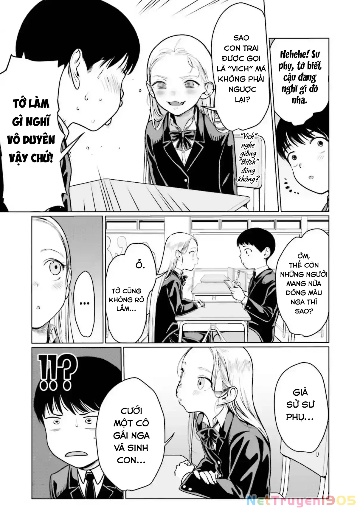 Bé Sơ Trung Sasha Và Thằng Bạn Otaku Cùng Lớp Chapter 24 - Trang 2