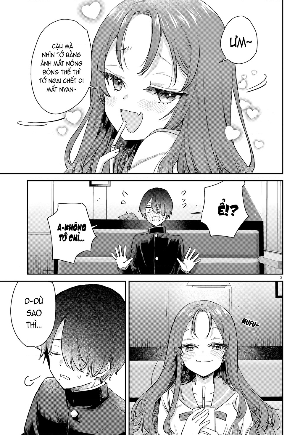 Thanh Xuân Là Một Vòng Lặp Hình Tam Giác Chapter 3 - Trang 2