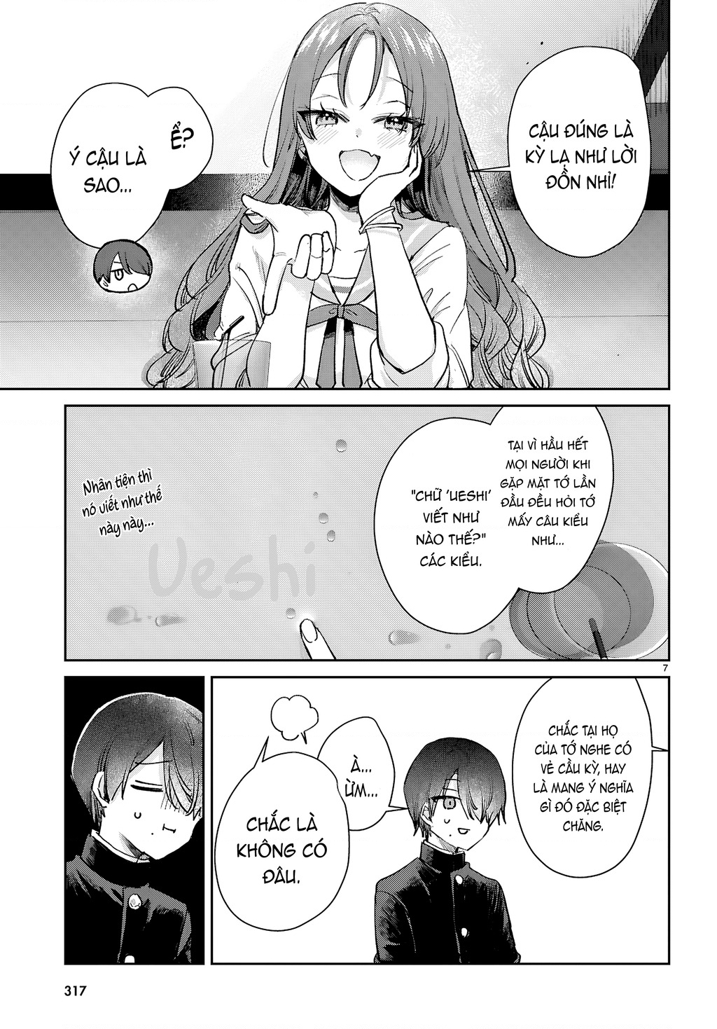 Thanh Xuân Là Một Vòng Lặp Hình Tam Giác Chapter 3 - Trang 2