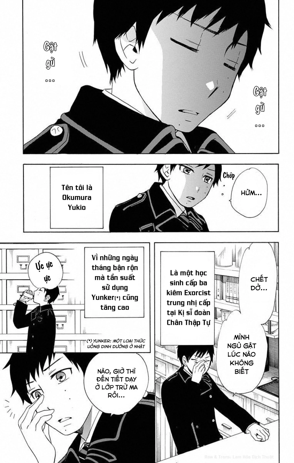 Salaryman Exorcist – Nỗi Thống Khổ Của Okumura Yukio Chapter 1 - Trang 2