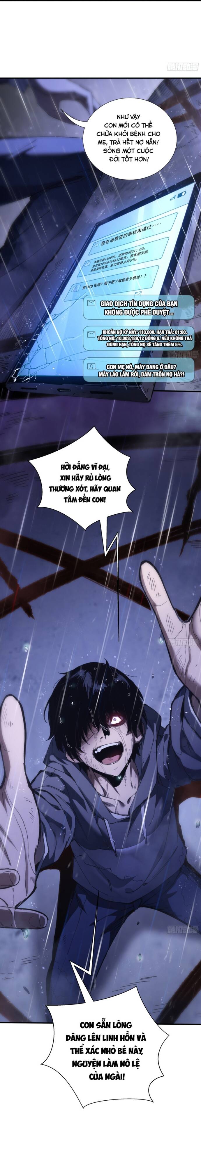 Nợ Nần Chồng Chất, Tôi Bị Ép Làm Osin Của Tà Thần Chapter 1 - Trang 2