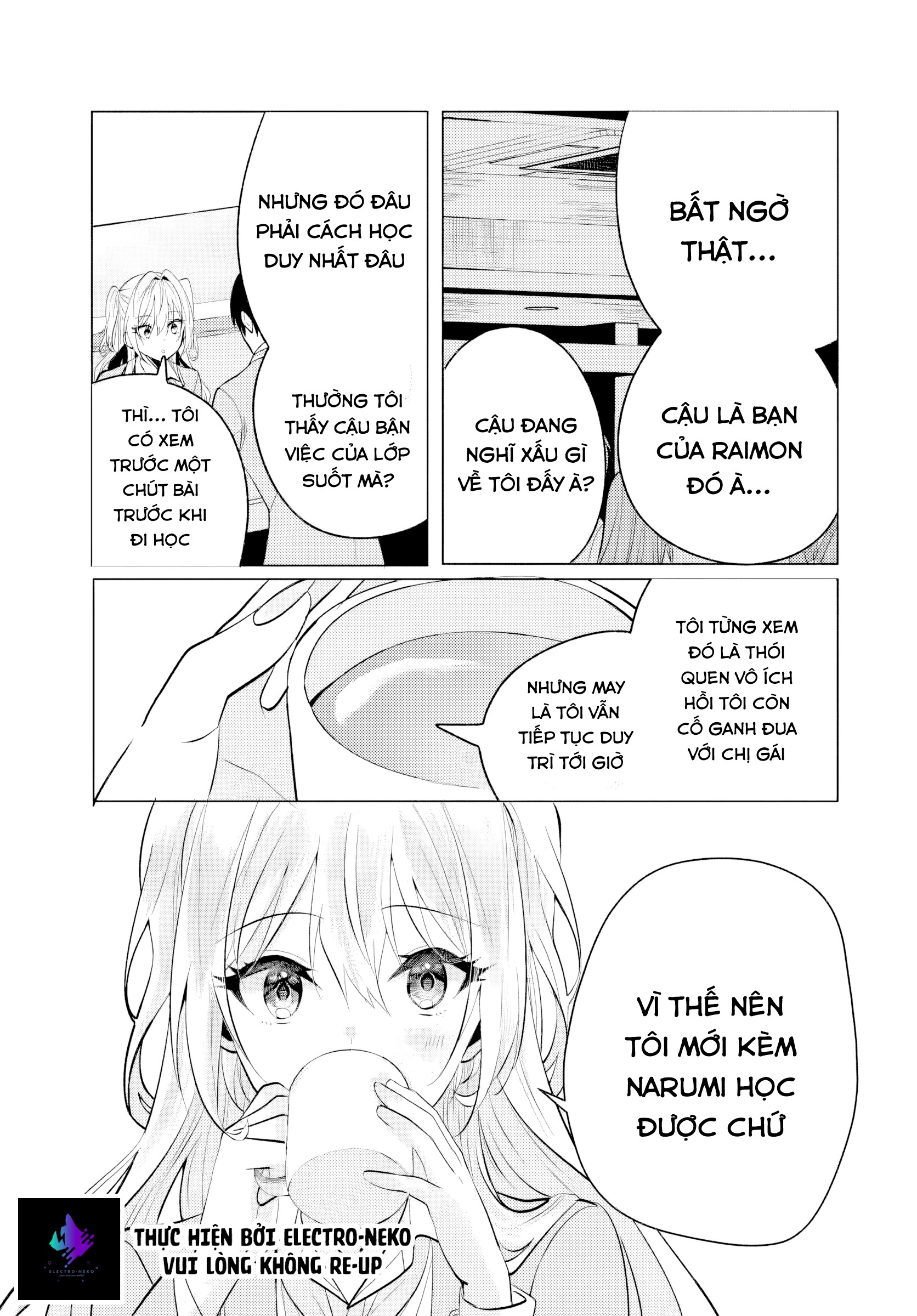 Sau Giờ Học, Tại Quán Ăn Gia Đình, Với Cô Bạn Cùng Lớp Chapter 6.1 - Trang 2