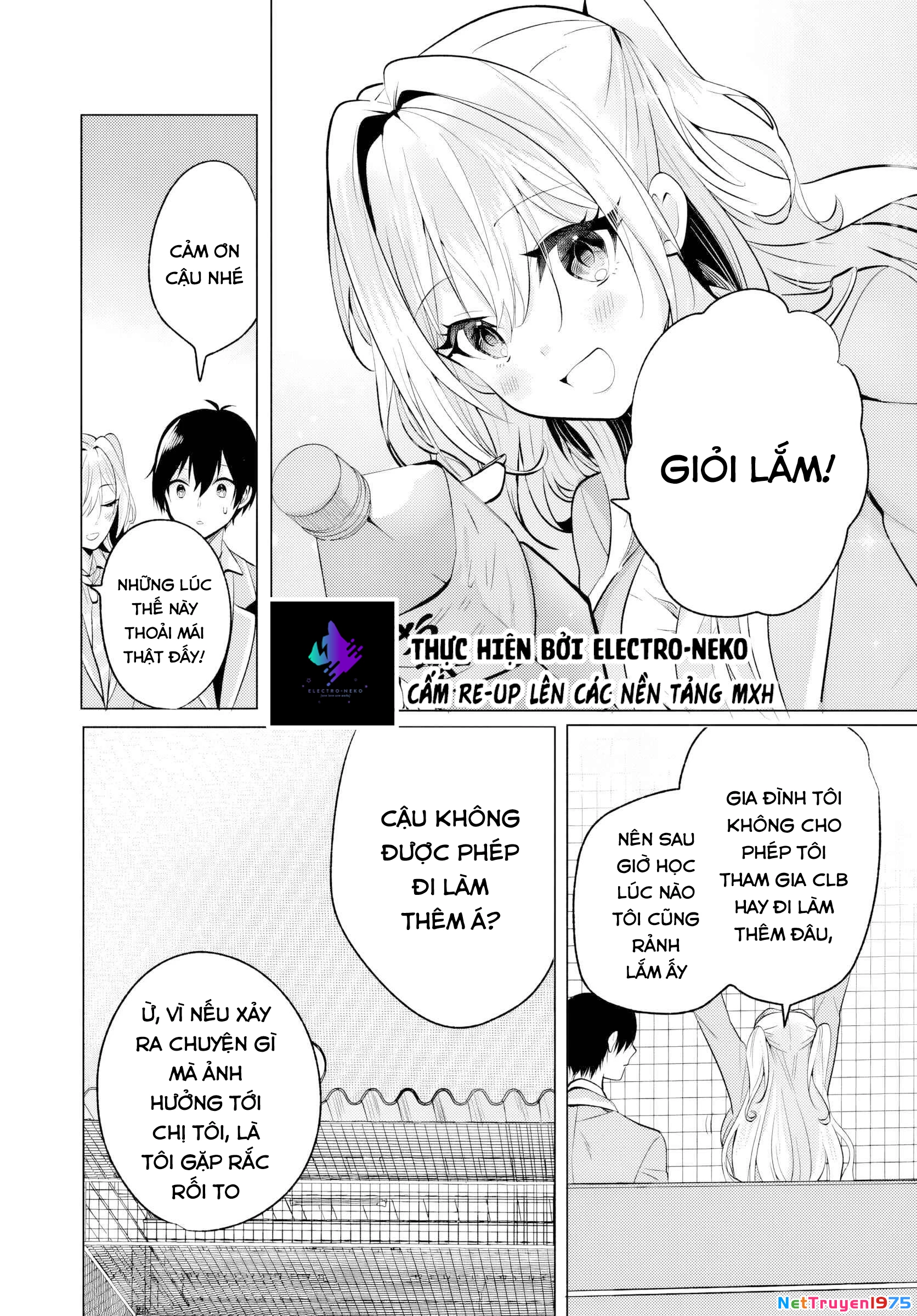 Sau Giờ Học, Tại Quán Ăn Gia Đình, Với Cô Bạn Cùng Lớp Chapter 6.2 - Trang 2