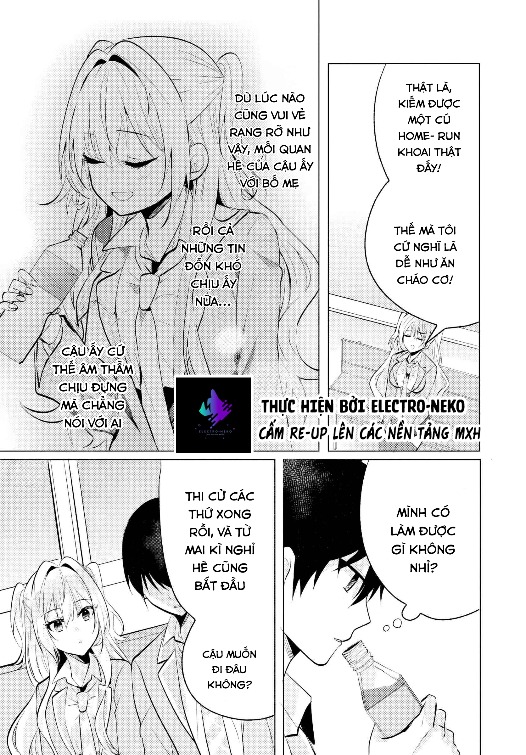 Sau Giờ Học, Tại Quán Ăn Gia Đình, Với Cô Bạn Cùng Lớp Chapter 6.2 - Trang 2