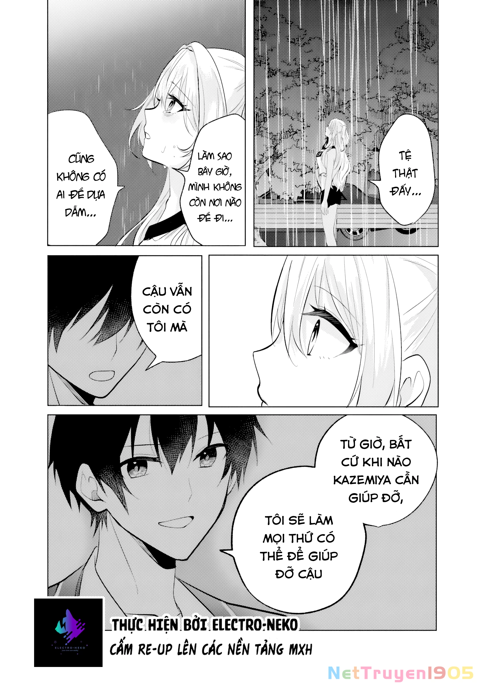 Sau Giờ Học, Tại Quán Ăn Gia Đình, Với Cô Bạn Cùng Lớp Chapter 7.1 - Trang 2