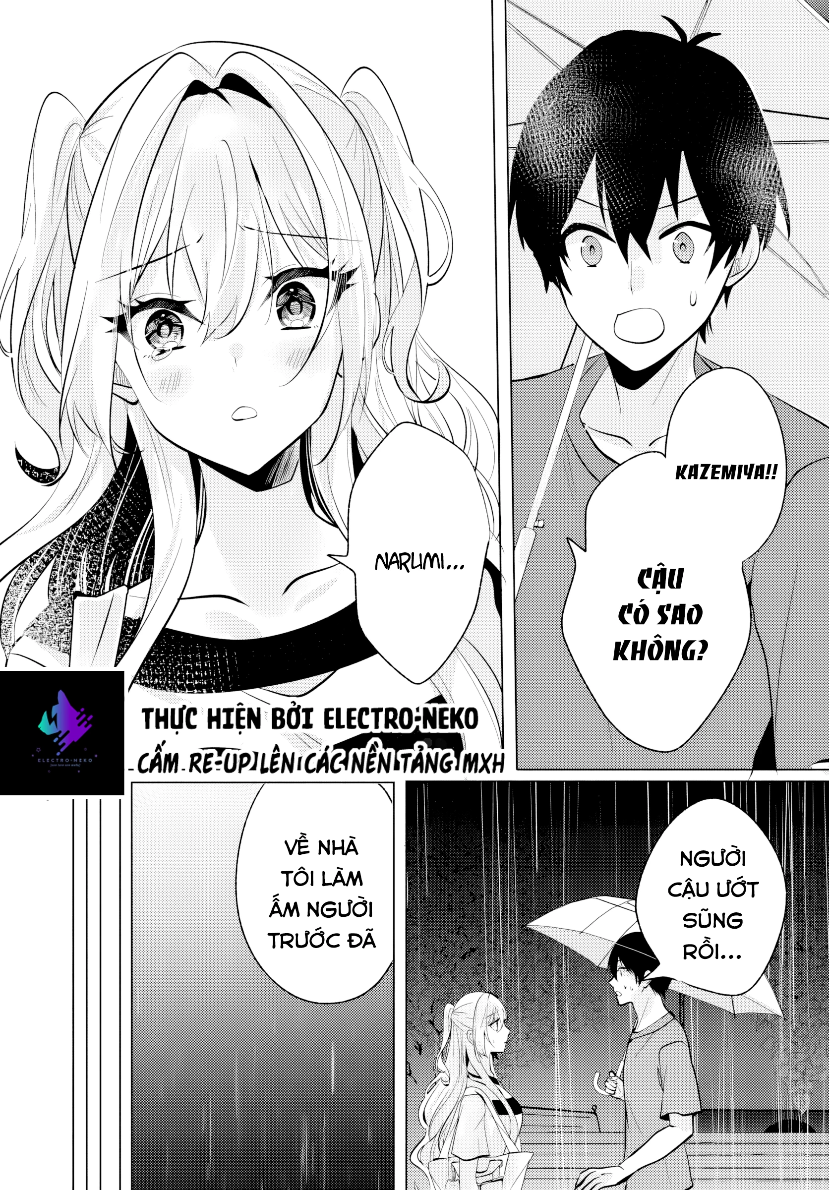 Sau Giờ Học, Tại Quán Ăn Gia Đình, Với Cô Bạn Cùng Lớp Chapter 7.1 - Trang 2