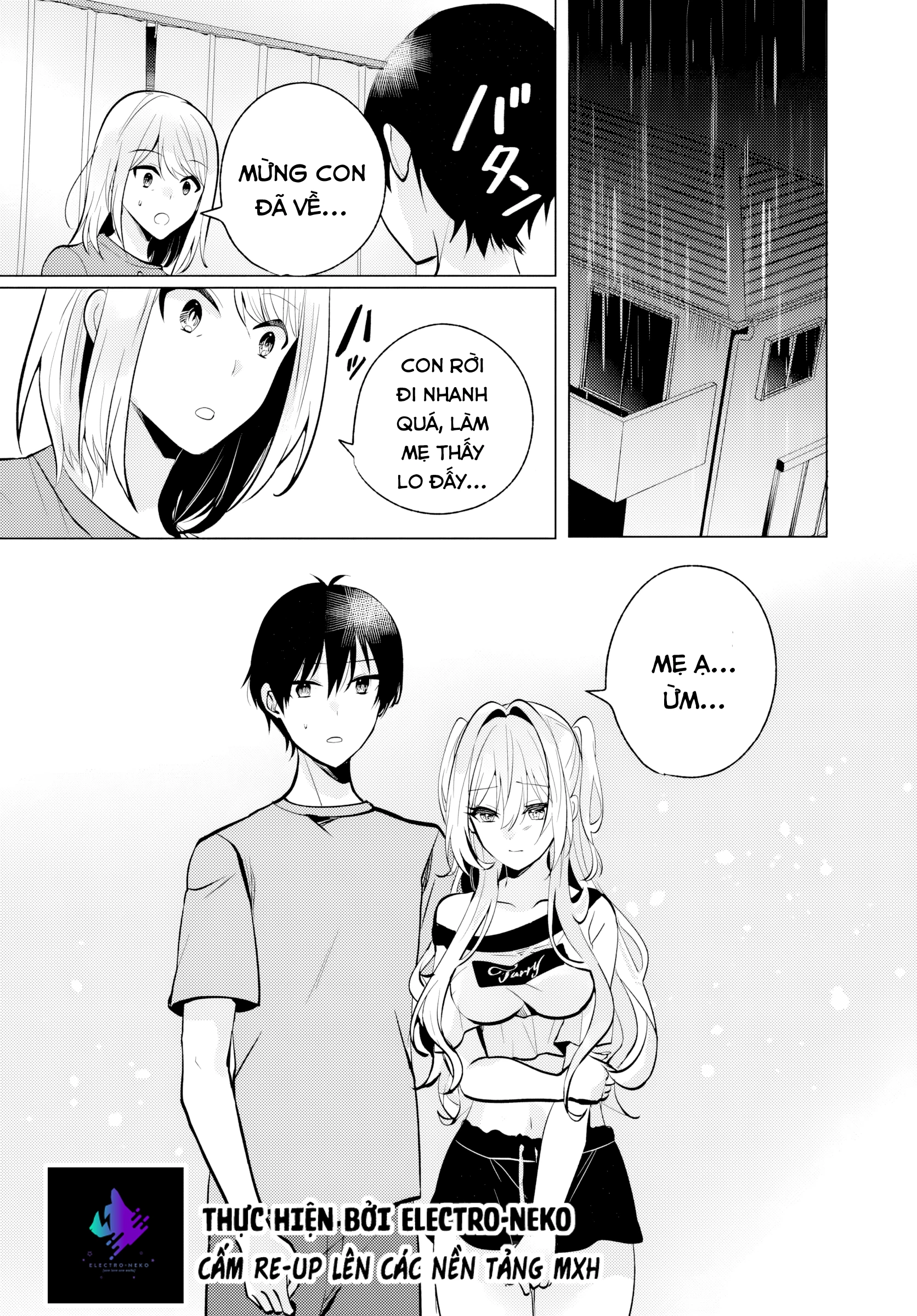Sau Giờ Học, Tại Quán Ăn Gia Đình, Với Cô Bạn Cùng Lớp Chapter 7.1 - Trang 2