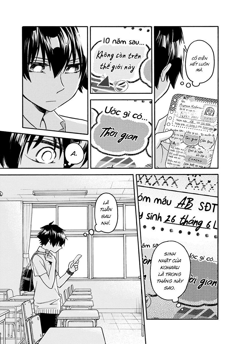 Aizawa Koharu Wa Shi Ni Isogu Chapter 4 - Trang 2