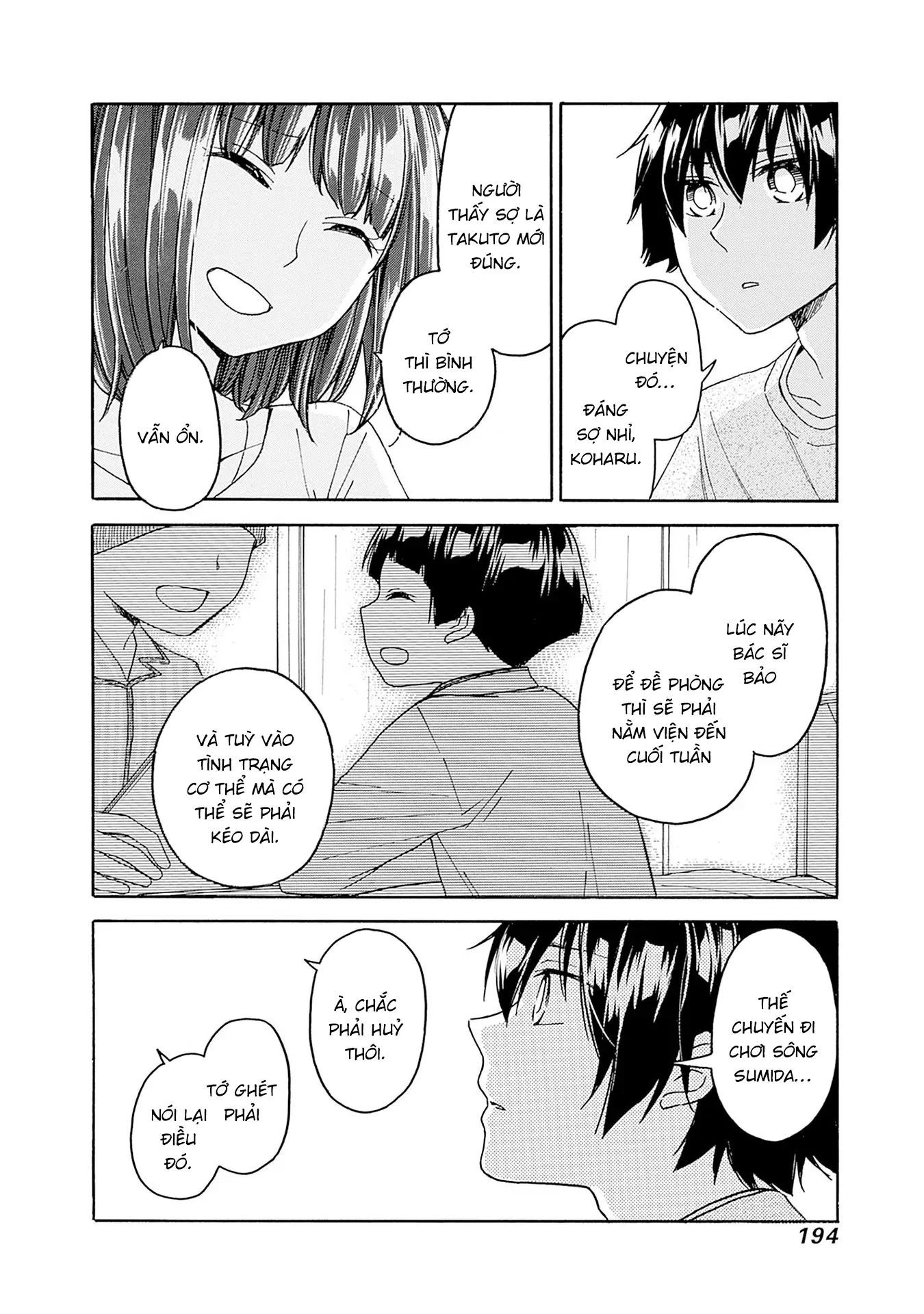 Aizawa Koharu Wa Shi Ni Isogu Chapter 6 - Trang 2