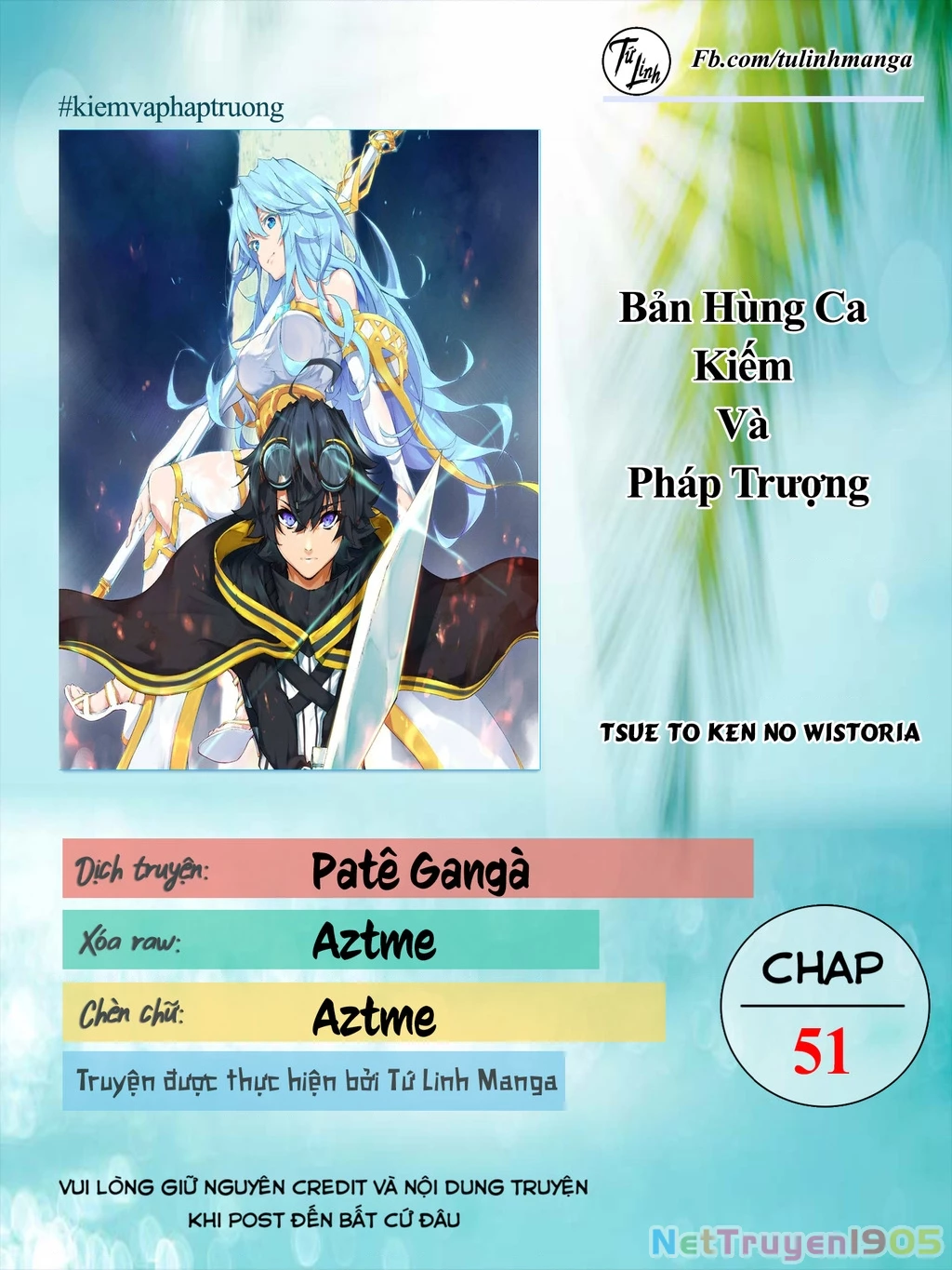 Wistoria Bản Hùng Ca Kiếm Và Pháp Trượng Chapter 51 - Trang 2