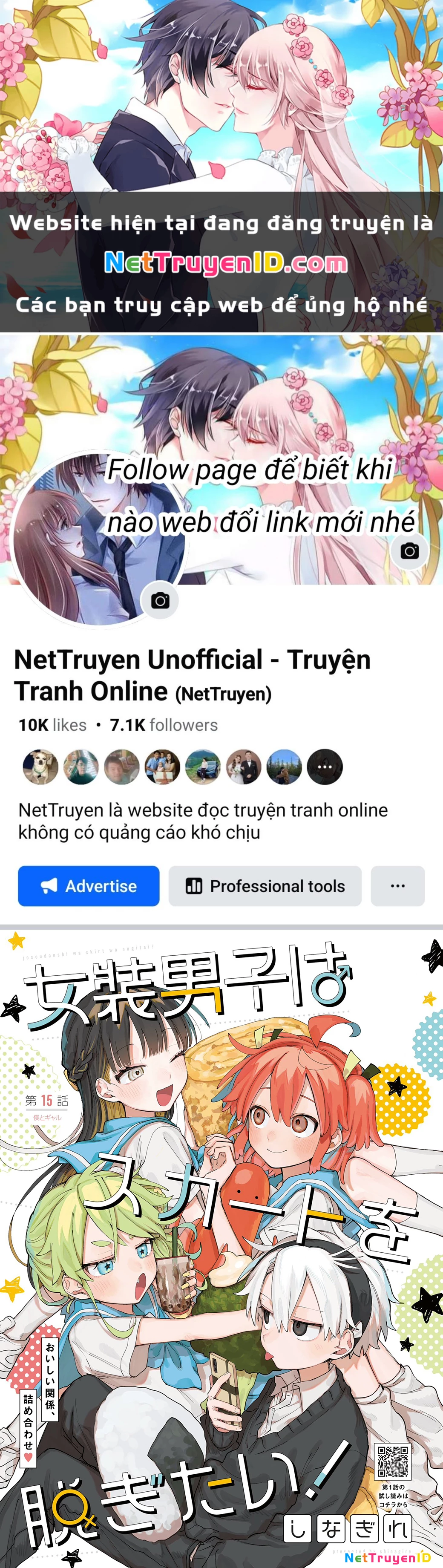 Josou Danshi Wa Skirt Wo Nugitai! Chapter 15 - Trang 2