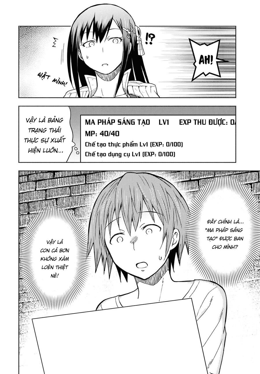 Dungeon Tou De Yadoya Wo Yarou! Souzou Mahou Wo Moratta Ore No Hosoude Hanjouki Chapter 2 - Trang 2