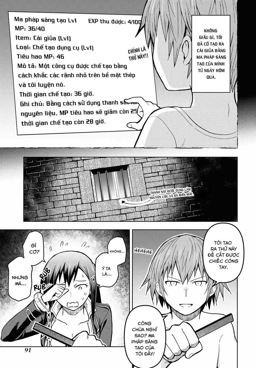 Dungeon Tou De Yadoya Wo Yarou! Souzou Mahou Wo Moratta Ore No Hosoude Hanjouki Chapter 3 - Trang 2