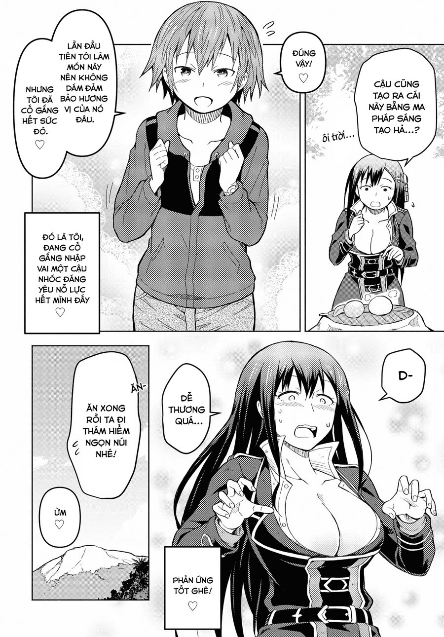 Dungeon Tou De Yadoya Wo Yarou! Souzou Mahou Wo Moratta Ore No Hosoude Hanjouki Chapter 4 - Trang 2