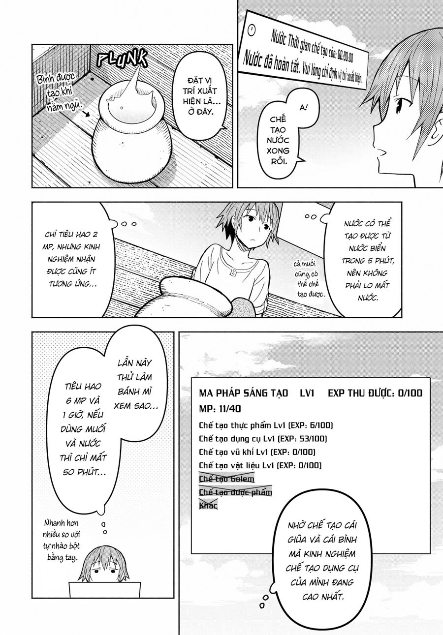 Dungeon Tou De Yadoya Wo Yarou! Souzou Mahou Wo Moratta Ore No Hosoude Hanjouki Chapter 4 - Trang 2